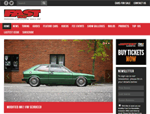 Tablet Screenshot of fastcar.co.uk